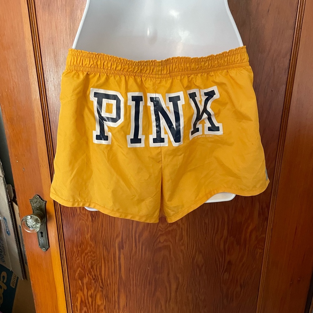 PINK Victoria's Secret Women's Yellow Shorts